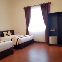 Hoang Trieu Da Lat Hotel Далат сейф в номере