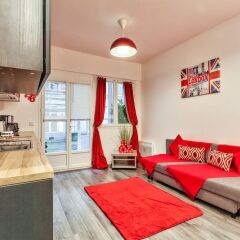 Отель 07- Best Flat of Grand Boulevard Франция, Париж - отзывы, цены и фото номеров - забронировать отель 07- Best Flat of Grand Boulevard онлайн комната для гостей фото 5