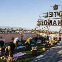 Hotel Normandie - Los Angeles фитнесс-зал