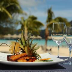 Отель Le Meridien Bora Bora гостиничный бар