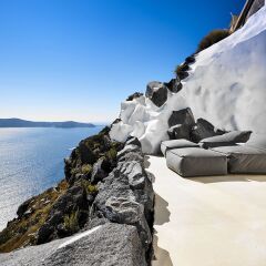 Отель Villa Etheras Греция, Остров Санторини - отзывы, цены и фото номеров - забронировать отель Villa Etheras онлайн приотельная территория