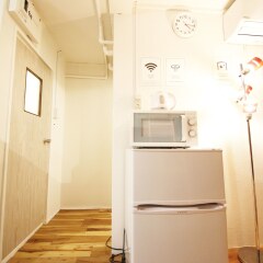 Coins Hostel Tenjin Фукуока удобства в номере
