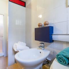 Отель Nelson Mandela Forum Flat Италия, Флоренция - отзывы, цены и фото номеров - забронировать отель Nelson Mandela Forum Flat онлайн ванная фото 2