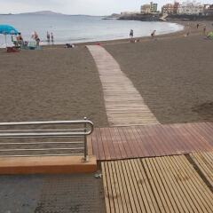 Отель Apto 1 Línea de la Playa de Melenara пляж фото 2