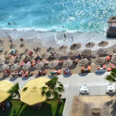 Отель Saranda International Албания, Саранда - отзывы, цены и фото номеров - забронировать отель Saranda International онлайн бассейн