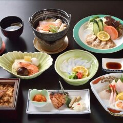 Отель Yumoto Miyoshi Ryokan Беппу питание