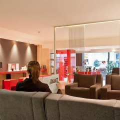 Отель Aparthotel Atenea Calabria Испания, Барселона - 12 отзывов об отеле, цены и фото номеров - забронировать отель Aparthotel Atenea Calabria онлайн гостиничный бар