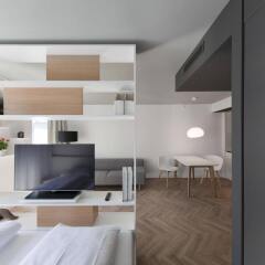 Отель Smartments Business MÜnchen Parkstadt Schwabing Мюнхен комната для гостей фото 2