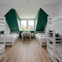 Отель Moon Hostel Польша, Вроцлав - 1 отзыв об отеле, цены и фото номеров - забронировать отель Moon Hostel онлайн комната для гостей фото 4