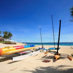 Отель Crimson Resort and Spa Mactan Филиппины, Лапу-Лапу - 1 отзыв об отеле, цены и фото номеров - забронировать отель Crimson Resort and Spa Mactan онлайн приотельная территория