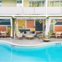 Отель Avalon Hotel Beverly Hills США, Беверли Хиллс - отзывы, цены и фото номеров - забронировать отель Avalon Hotel Beverly Hills онлайн бассейн фото 2