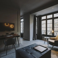 Отель El Moderne Hotel Испания, Хихон - отзывы, цены и фото номеров - забронировать отель El Moderne Hotel онлайн комната для гостей фото 5
