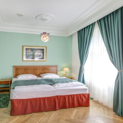 Отель Grandhotel AMBASSADOR - Národní Dum Чехия, Карловы Вары - 1 отзыв об отеле, цены и фото номеров - забронировать отель Grandhotel AMBASSADOR - Národní Dum онлайн комната для гостей фото 4