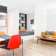 Отель WrocApartments Польша, Вроцлав - отзывы, цены и фото номеров - забронировать отель WrocApartments онлайн комната для гостей фото 3