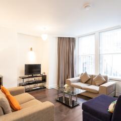 Апартаменты Knightsbridge- 28 Hans Rd Apartments Лондон комната для гостей фото 2