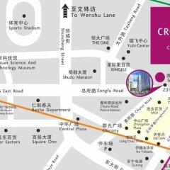 Отель Crowne Plaza Chengdu City Center городской автобус