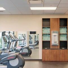 Отель Fairfield Inn & Suites by Marriott Columbus Dublin фитнесс-зал фото 4