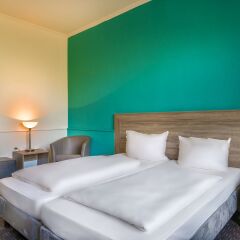 Отель Novum Hotel Bonhoefferplatz Dresden Германия, Дрезден - 2 отзыва об отеле, цены и фото номеров - забронировать отель Novum Hotel Bonhoefferplatz Dresden онлайн комната для гостей фото 3