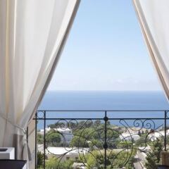 Отель Capri Tiberio Palace Капри пляж