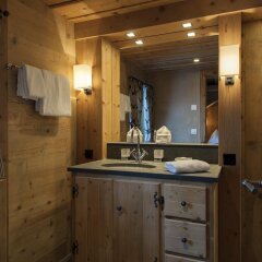 Отель Chalet Berghof Sertig ванная фото 2
