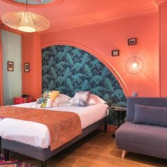 Отель Villa Bougainville by Happyculture Франция, Ницца - 5 отзывов об отеле, цены и фото номеров - забронировать отель Villa Bougainville by Happyculture онлайн комната для гостей фото 3