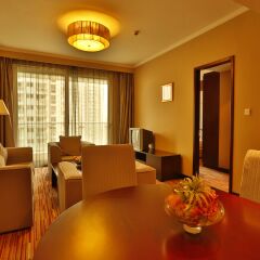 Отель Rayfont Celebrity Hotel & Apartment Shanghai Китай, Шанхай - отзывы, цены и фото номеров - забронировать отель Rayfont Celebrity Hotel & Apartment Shanghai онлайн комната для гостей фото 2