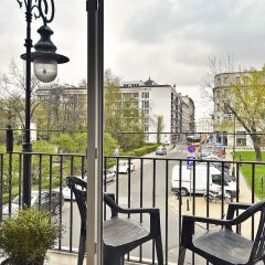 Отель Little Home - City Center 3 Польша, Варшава - отзывы, цены и фото номеров - забронировать отель Little Home - City Center 3 онлайн балкон