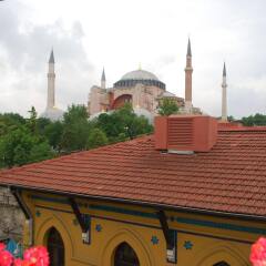 Med Cezir Hotel Стамбул балкон