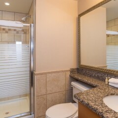 Отель Sandman Hotel Calgary Airport Канада, Калгари - отзывы, цены и фото номеров - забронировать отель Sandman Hotel Calgary Airport онлайн ванная фото 2