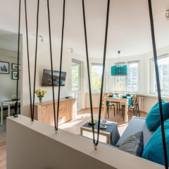 Апартаменты P&O Apartments Zamoyskiego балкон