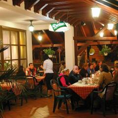 Отель Korona Pension And Restaurant Хевиз питание фото 2