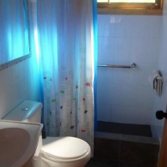 Отель Newenpüllü Cabañas ванная фото 2