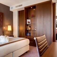 Отель Crowne Plaza Amsterdam - South Нидерланды, Амстердам - 1 отзыв об отеле, цены и фото номеров - забронировать отель Crowne Plaza Amsterdam - South онлайн комната для гостей фото 5