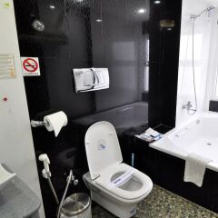 Отель Royal Penguin Boutique Hotel Непал, Катманду - отзывы, цены и фото номеров - забронировать отель Royal Penguin Boutique Hotel онлайн ванная