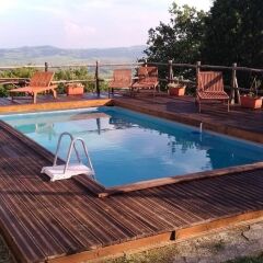 Отель Agriturismo I Poderi Кьянчиано Терме бассейн фото 3