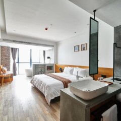 Отель Aizhu Boutique Theme Hotel Китай, Сямынь - отзывы, цены и фото номеров - забронировать отель Aizhu Boutique Theme Hotel онлайн комната для гостей фото 4