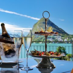 Grand Hotel Villa Castagnola бассейн