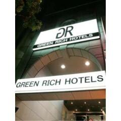 Отель Green Rich Nishitetsu Ohashi Ekimae Фукуока вид на фасад