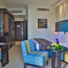 Отель Bahi Ajman Palace Hotel ОАЭ, Аджман - 5 отзывов об отеле, цены и фото номеров - забронировать отель Bahi Ajman Palace Hotel онлайн комната для гостей фото 5