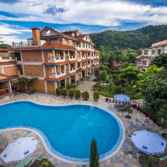 Отель Mount Kailash Resort Непал, Покхара - отзывы, цены и фото номеров - забронировать отель Mount Kailash Resort онлайн балкон