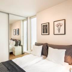 Апартаменты Stavanger Small Apartments Ставангер комната для гостей фото 5