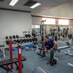 Montien Riverside Hotel фитнесс-зал фото 4