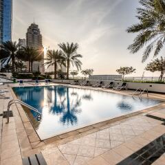 Апартаменты Peaks Apartments Dubai Marina бассейн фото 3