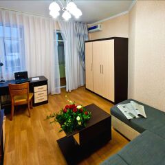 Отель Golden Dragon ApartHotel Кыргызстан, Бишкек - 1 отзыв об отеле, цены и фото номеров - забронировать отель Golden Dragon ApartHotel онлайн комната для гостей фото 4