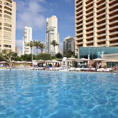 Отель Sandos Benidorm Suites - All Inclusive Испания, Бенидорм - отзывы, цены и фото номеров - забронировать отель Sandos Benidorm Suites - All Inclusive онлайн пляж фото 2