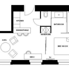 Отель VISIONAPARTMENTS Zurich Gerechtigkeitsgasse Швейцария, Цюрих - отзывы, цены и фото номеров - забронировать отель VISIONAPARTMENTS Zurich Gerechtigkeitsgasse онлайн интерьер отеля фото 2