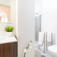 Отель Duplex La Latina City Center Испания, Мадрид - отзывы, цены и фото номеров - забронировать отель Duplex La Latina City Center онлайн ванная фото 2