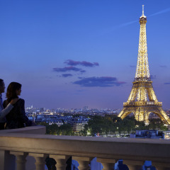 Shangri-La Hotel Paris балкон