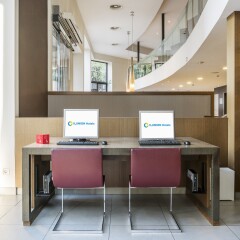 Отель ILUNION Auditori Испания, Барселона - 3 отзыва об отеле, цены и фото номеров - забронировать отель ILUNION Auditori онлайн интерьер отеля