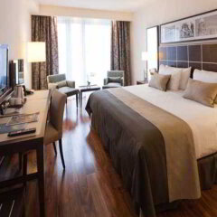 Отель Eurostars Berlin 5* Стандартный номер с различными типами кроватей фото 3